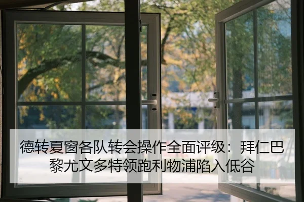 德转夏窗各队转会操作全面评级：拜仁巴黎尤文多特领跑利物浦陷入低谷
